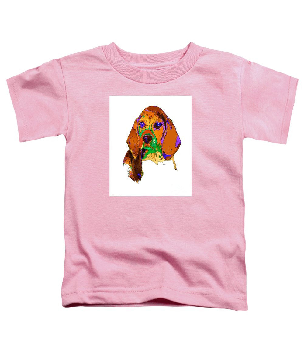 T-shirt pour tout-petits - Pookie. Série Pet