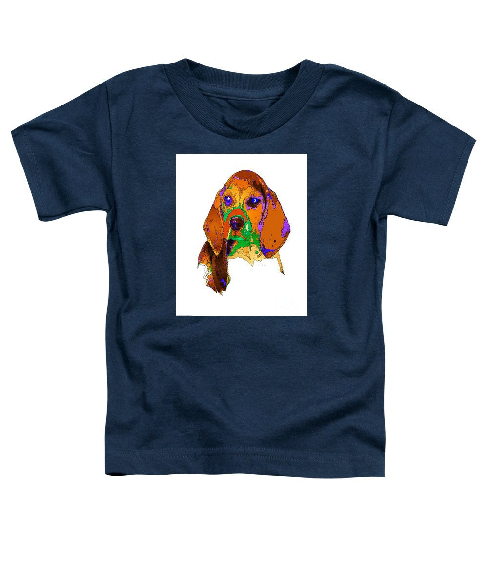 T-shirt pour tout-petits - Pookie. Série Pet