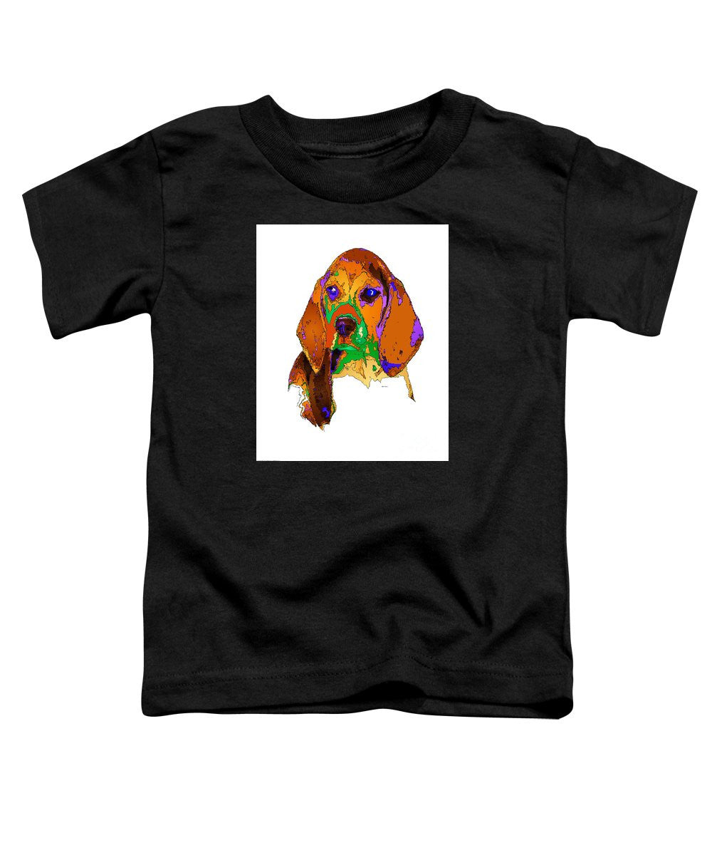 T-shirt pour tout-petits - Pookie. Série Pet