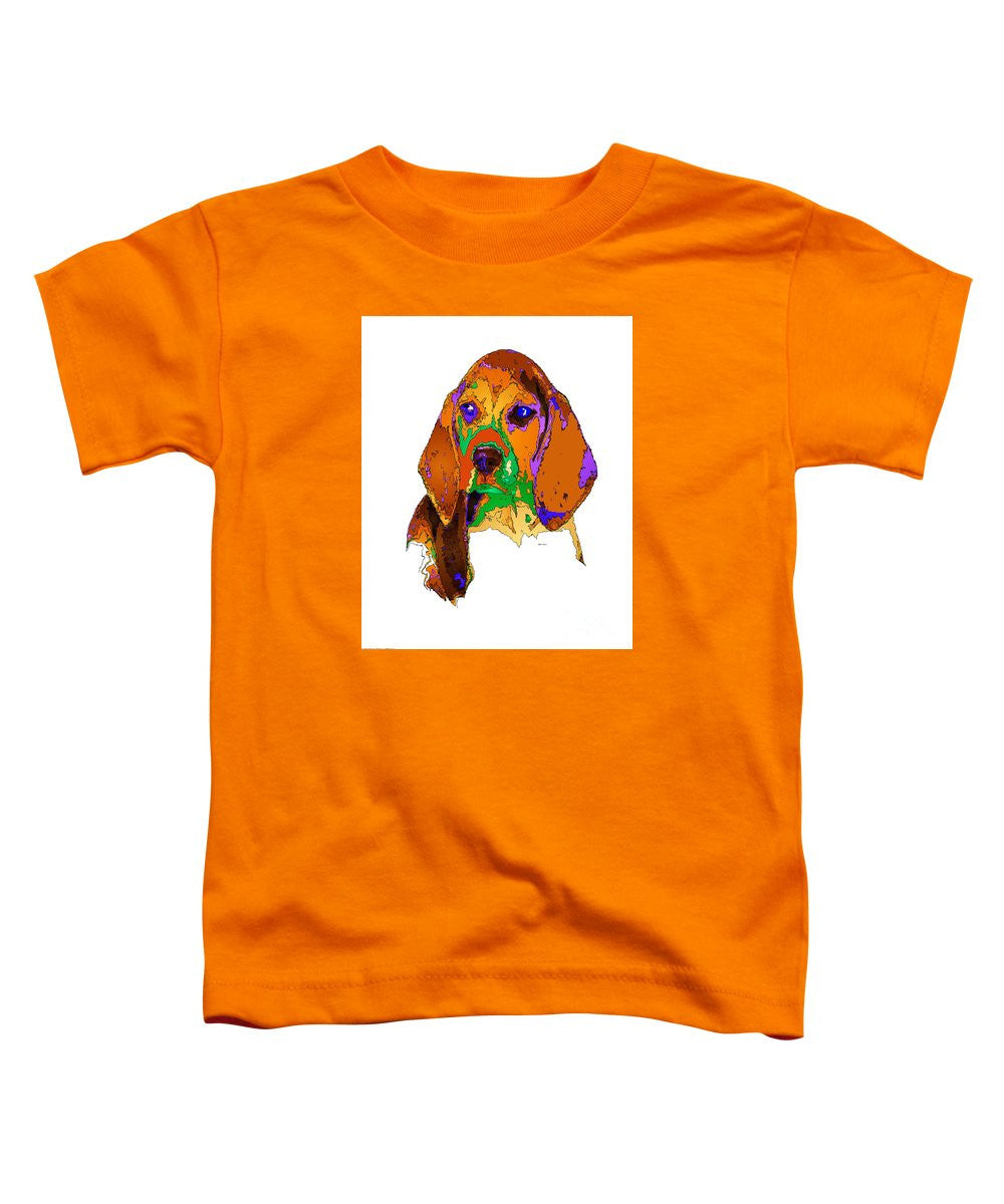 T-shirt pour tout-petits - Pookie. Série Pet