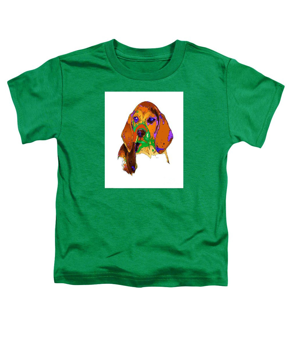 T-shirt pour tout-petits - Pookie. Série Pet