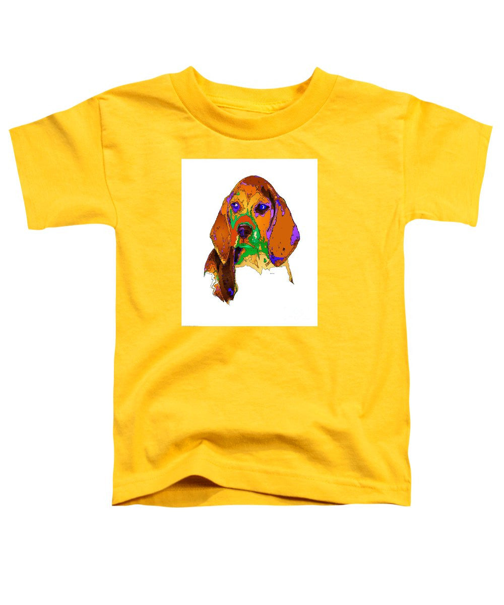 T-shirt pour tout-petits - Pookie. Série Pet