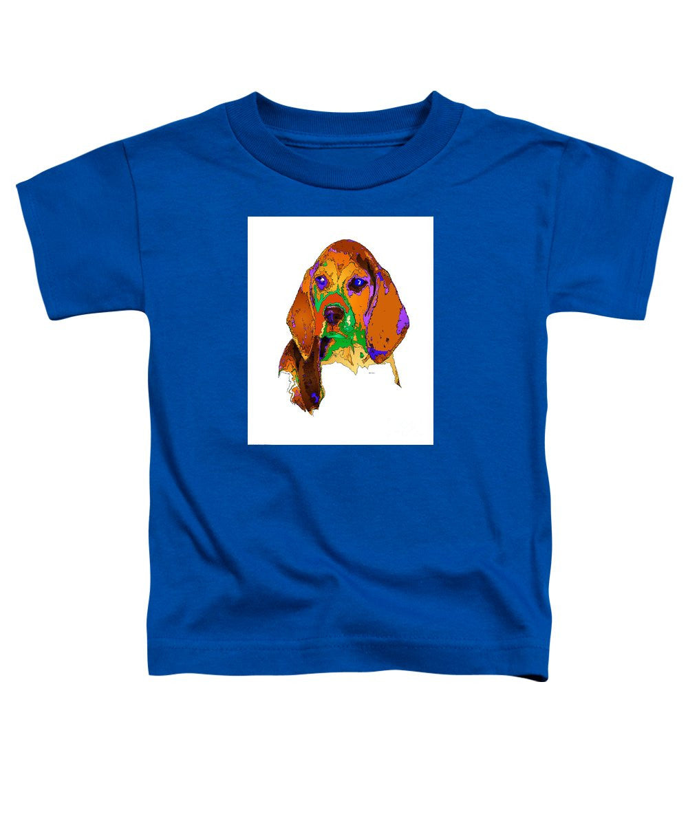 T-shirt pour tout-petits - Pookie. Série Pet