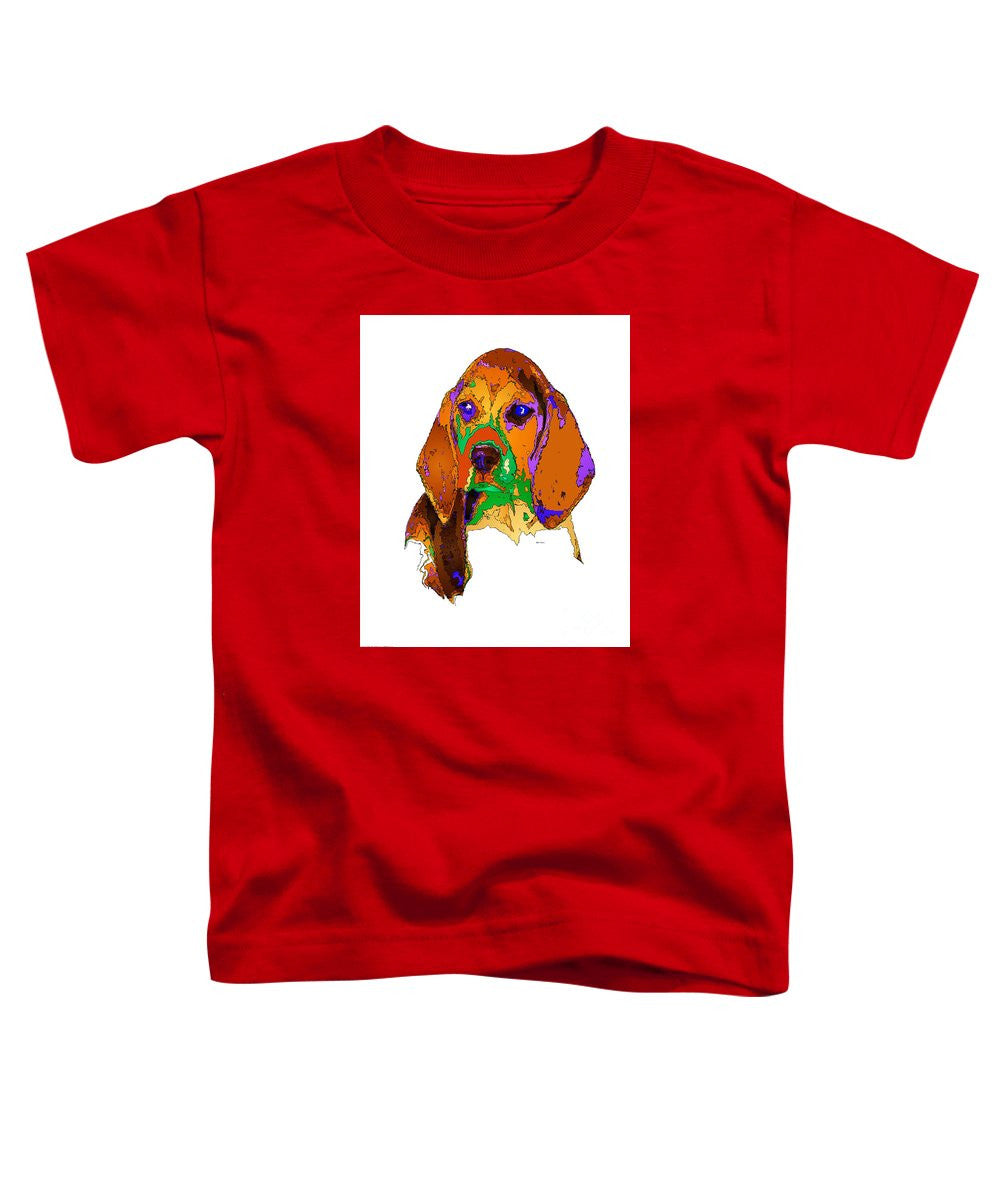 T-shirt pour tout-petits - Pookie. Série Pet