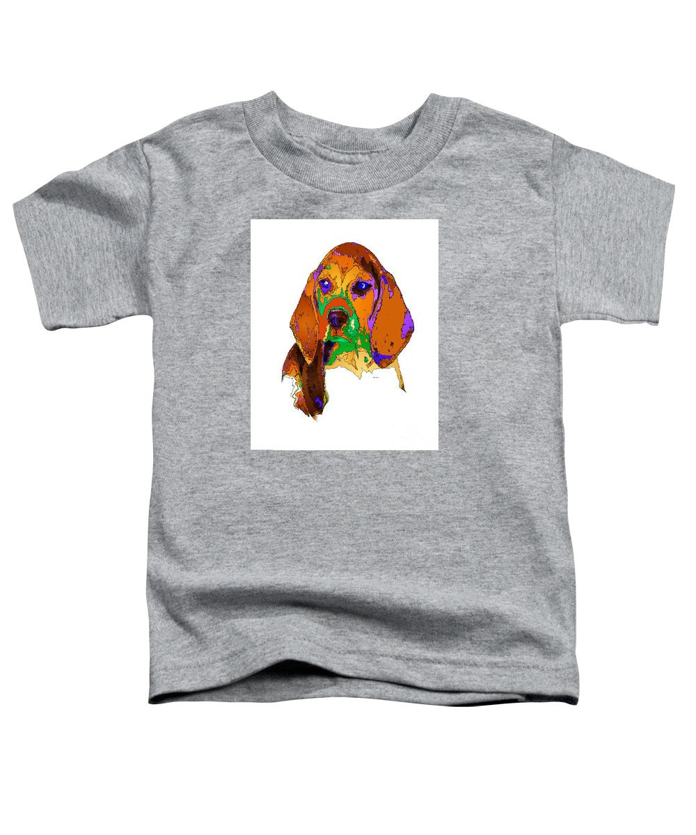 T-shirt pour tout-petits - Pookie. Série Pet