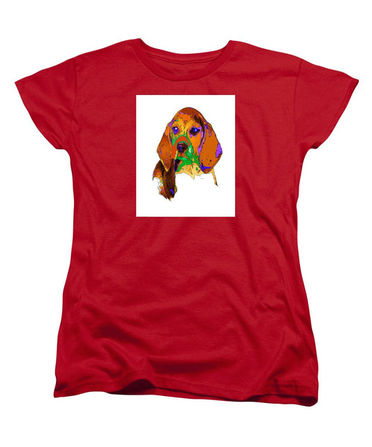 Women's T-Shirt (Standard Cut) - Pookie. Pet Series