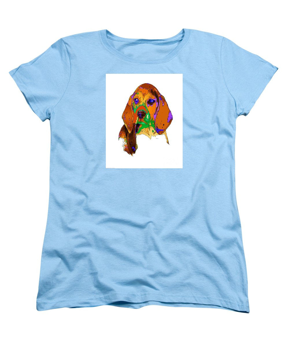 Women's T-Shirt (Standard Cut) - Pookie. Pet Series