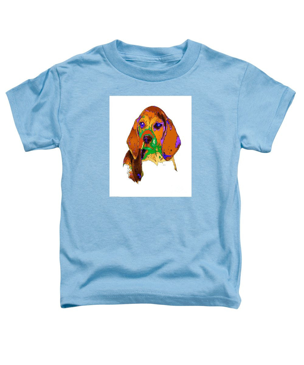 T-shirt pour tout-petits - Pookie. Série Pet