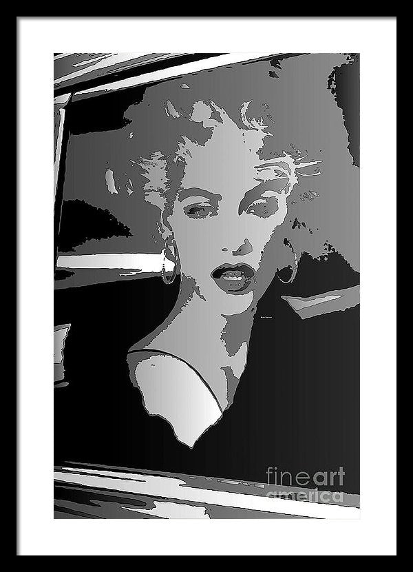 Framed Print - Pop Art Marilyn