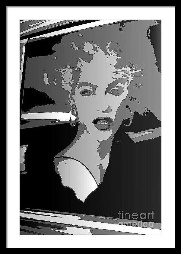 Framed Print - Pop Art Marilyn