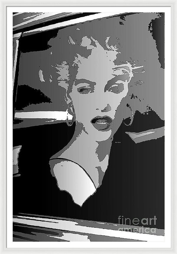 Framed Print - Pop Art Marilyn