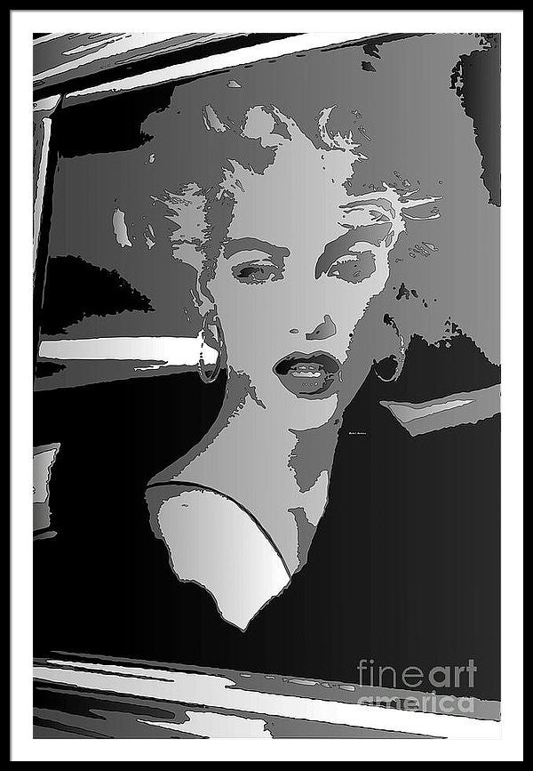 Framed Print - Pop Art Marilyn