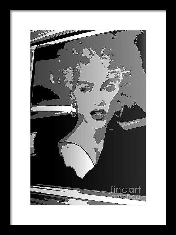 Framed Print - Pop Art Marilyn