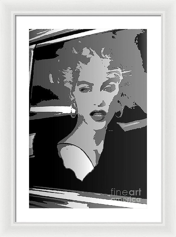 Framed Print - Pop Art Marilyn