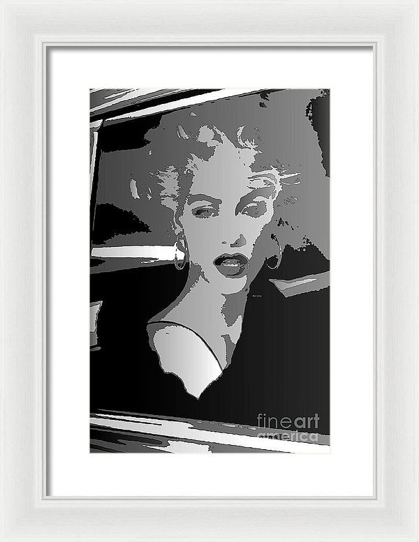 Framed Print - Pop Art Marilyn