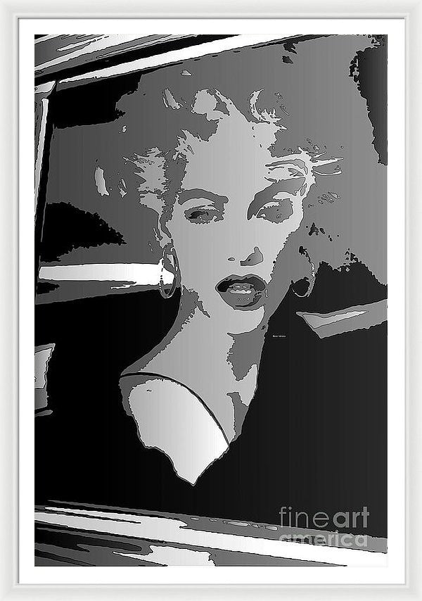 Framed Print - Pop Art Marilyn