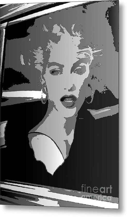 Metal Print - Pop Art Marilyn