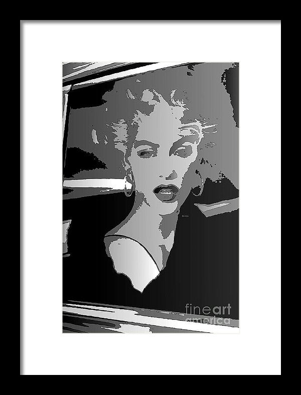 Framed Print - Pop Art Marilyn