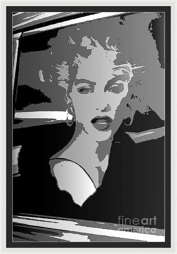 Framed Print - Pop Art Marilyn