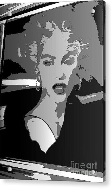 Impression sur acrylique - Pop Art Marilyn