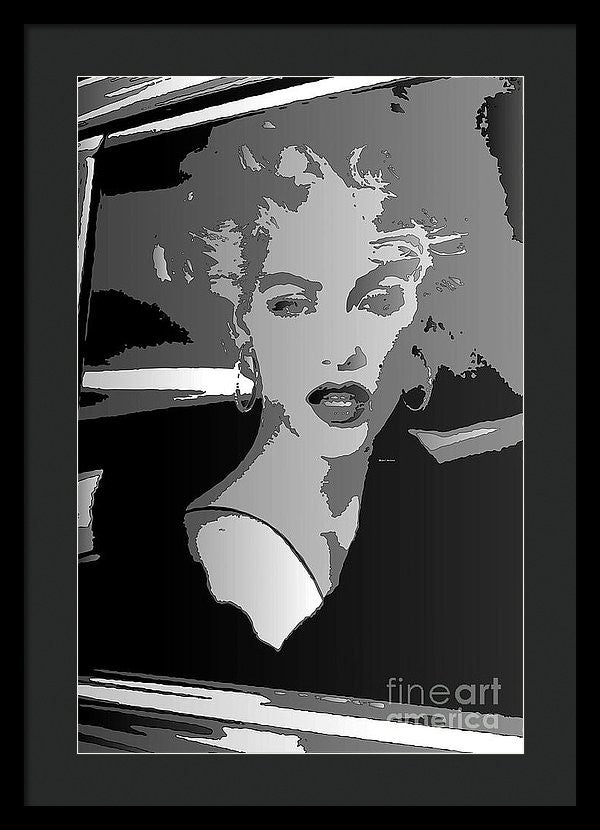 Framed Print - Pop Art Marilyn