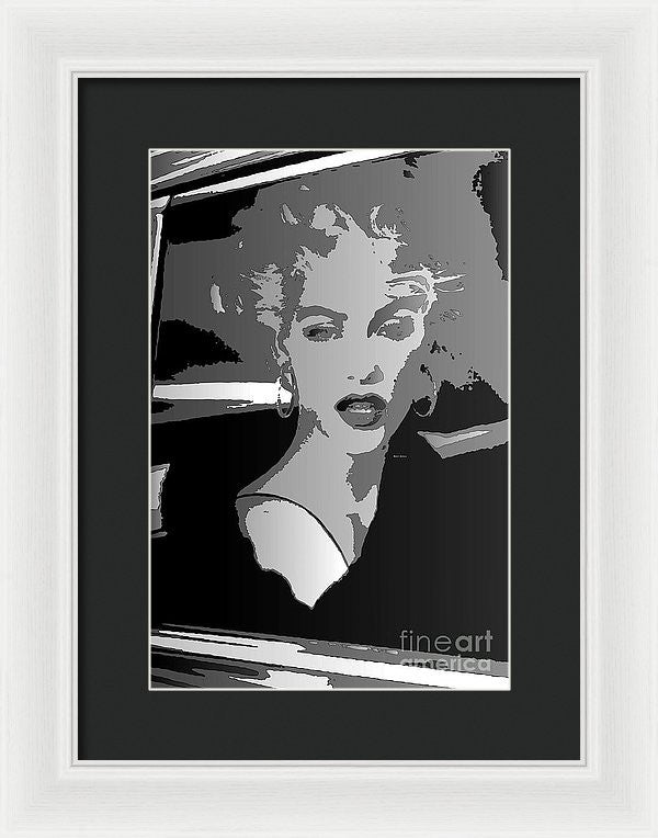 Framed Print - Pop Art Marilyn