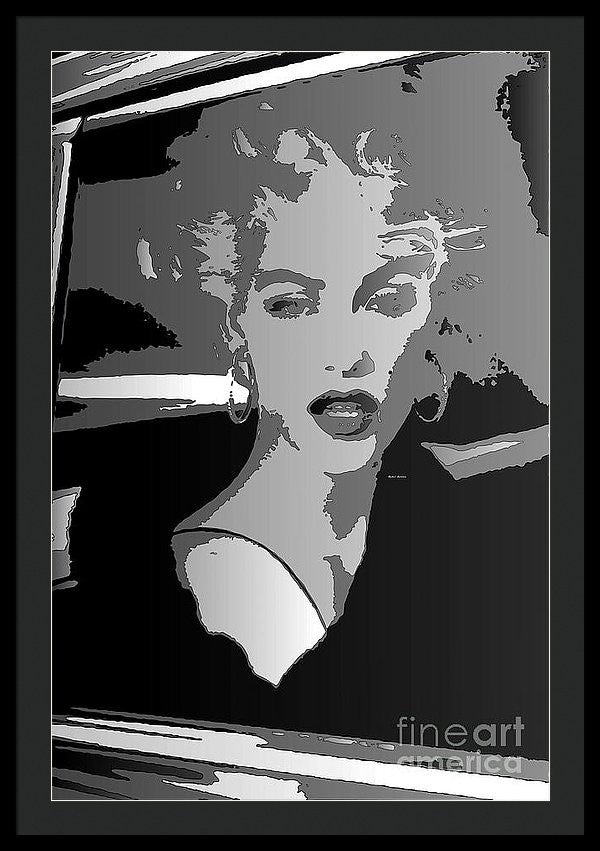 Framed Print - Pop Art Marilyn