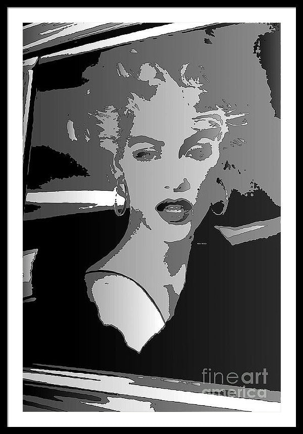 Framed Print - Pop Art Marilyn