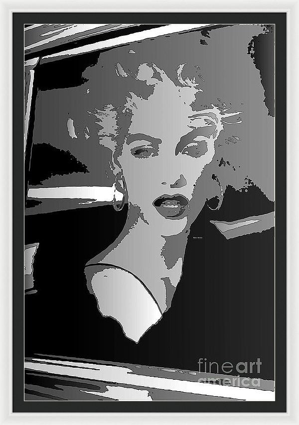 Framed Print - Pop Art Marilyn