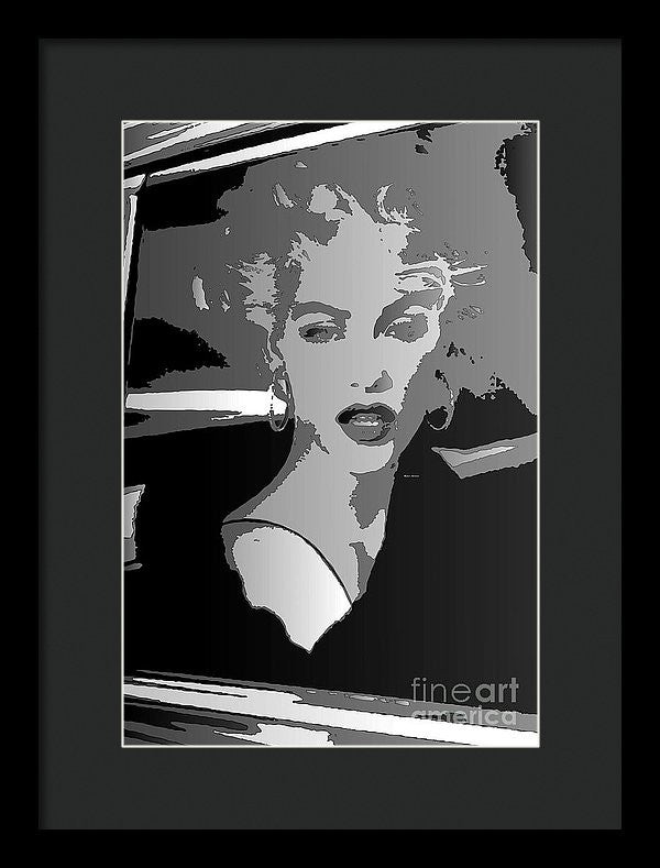 Framed Print - Pop Art Marilyn