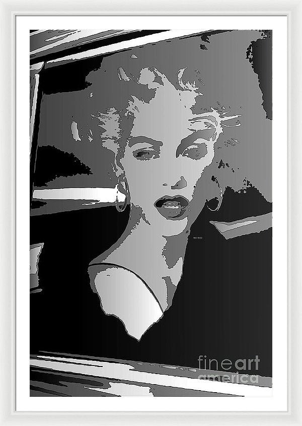 Framed Print - Pop Art Marilyn