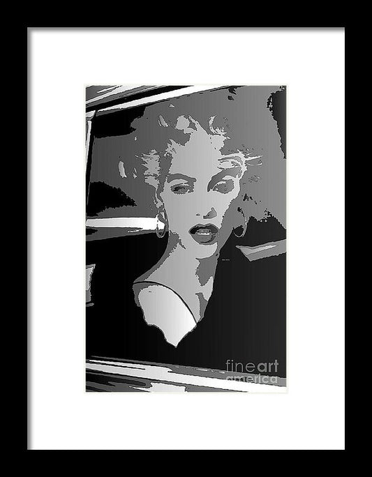 Framed Print - Pop Art Marilyn