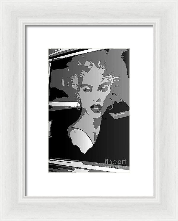 Framed Print - Pop Art Marilyn