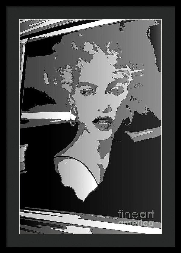 Framed Print - Pop Art Marilyn