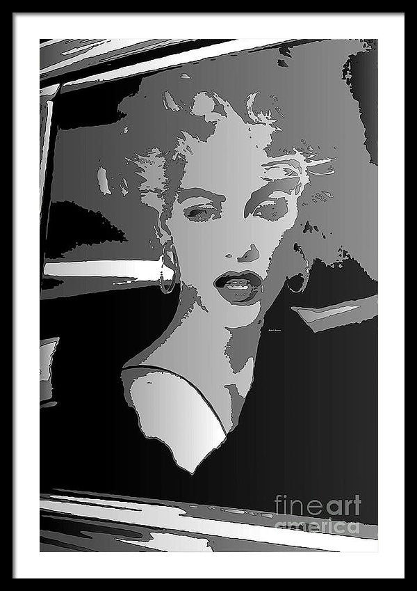 Framed Print - Pop Art Marilyn