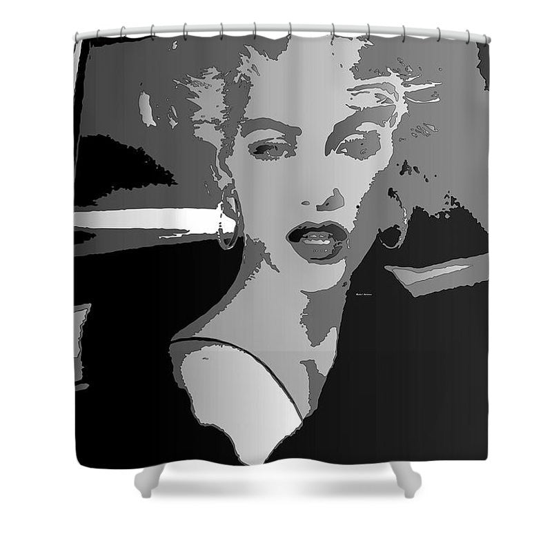 Rideau de douche - Pop Art Marilyn