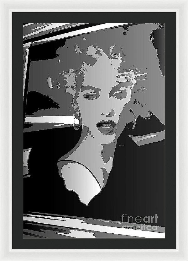 Framed Print - Pop Art Marilyn