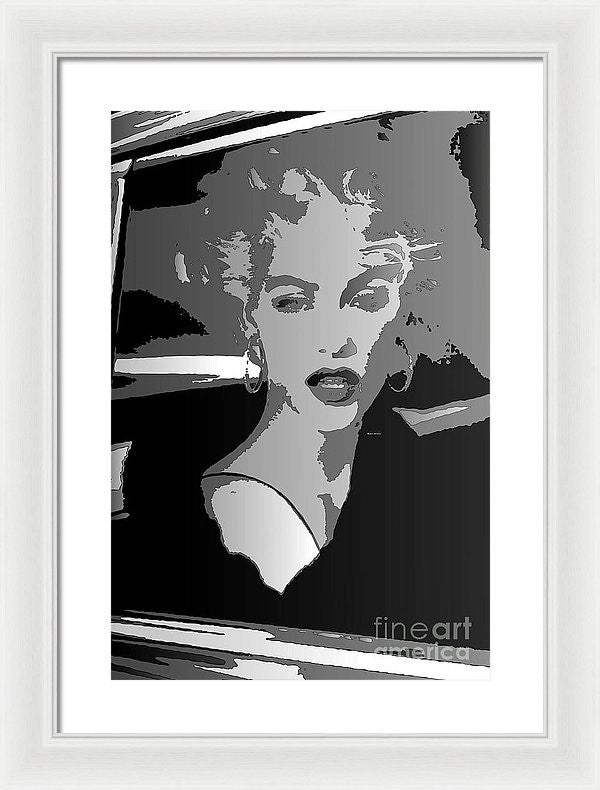 Framed Print - Pop Art Marilyn