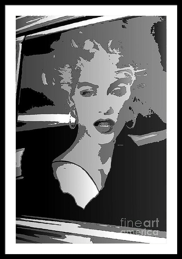 Framed Print - Pop Art Marilyn