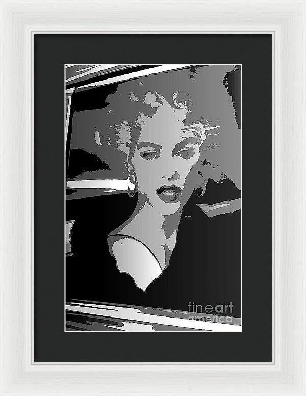 Framed Print - Pop Art Marilyn