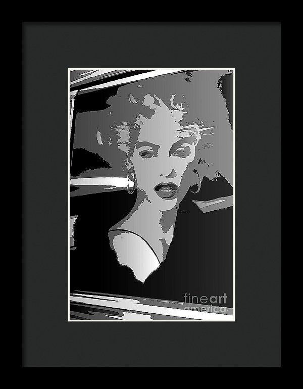 Framed Print - Pop Art Marilyn