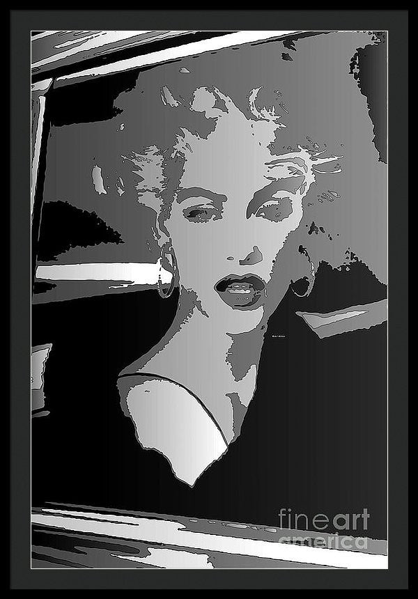 Framed Print - Pop Art Marilyn