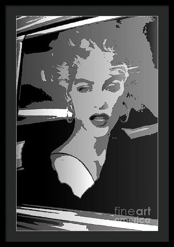 Framed Print - Pop Art Marilyn