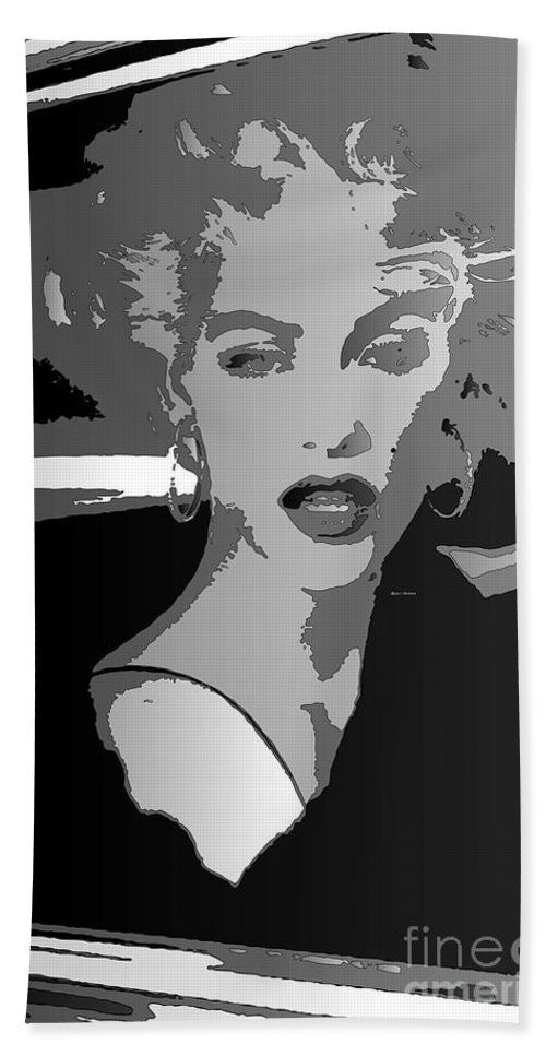 Serviette de bain - Pop Art Marilyn