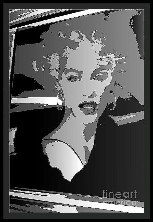 Framed Print - Pop Art Marilyn