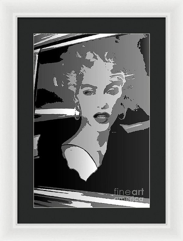 Framed Print - Pop Art Marilyn