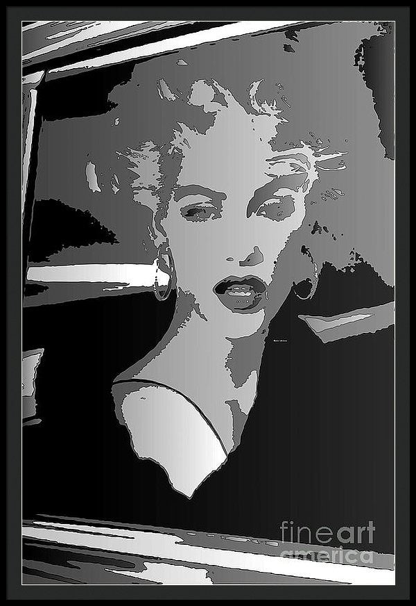 Framed Print - Pop Art Marilyn