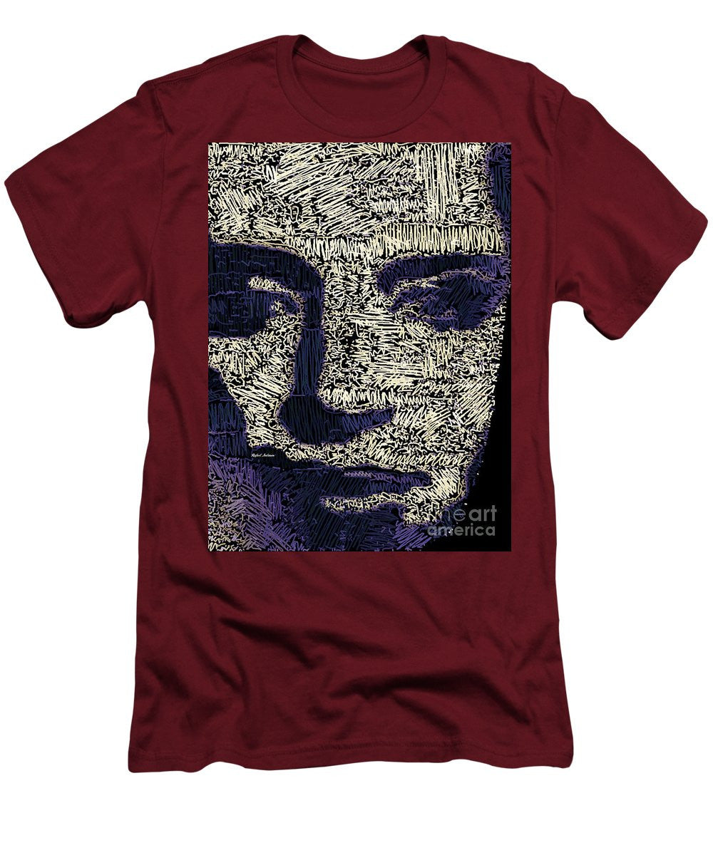 Men's T-Shirt (Slim Fit) - Portrait In Black And White