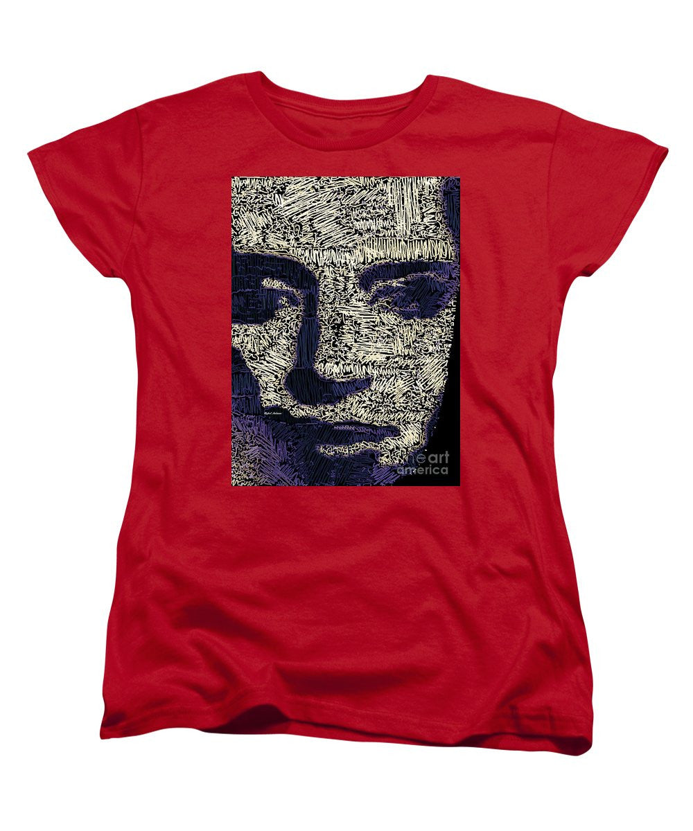 Women's T-Shirt (Standard Cut) - Portrait In Black And White