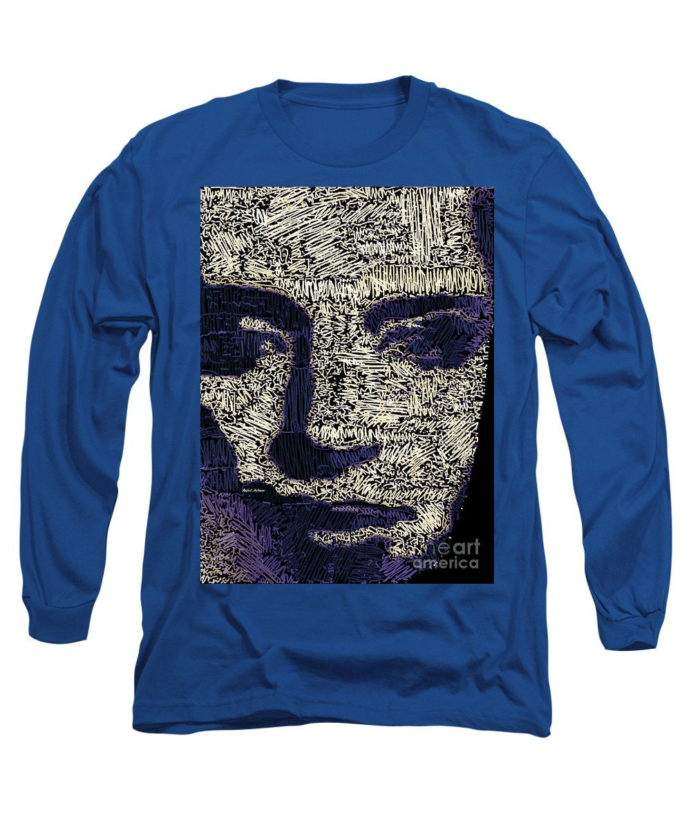 Long Sleeve T-Shirt - Portrait In Black And White